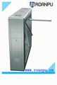 RFID stainless steel bi-direction waist height automatic tripod turnstile gate