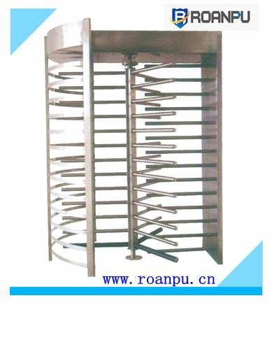 stainless steel security automatic full height turnstile gate 2