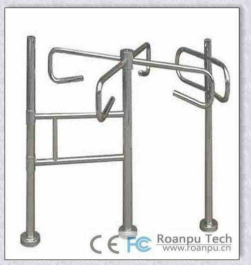 stainless steel security automatic full height turnstile gate 3
