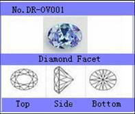 Oval Cubic Zirconia Stones_4*6MM_Fast Shipping_Manufacturer Directly Sales