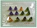 Triangle Cubic Zirconia Stones_5*5MM_Fast Shipping_Manufacturer Directly Sales 2