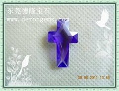Cross Cubic Zirconia Gemstones Pendants_Manufacturer Directly Sales