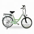 Electric City Bike with 240W Brushless Hub Motor