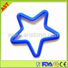 star shsped silicone egg ring
