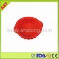 Silicone round cake pan 2