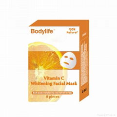 Orange Vitamin C Nutrition Skin Care Facial Mask