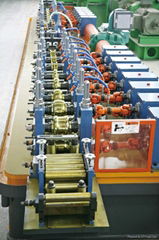 Straight seam high frequency welding pipe mill line