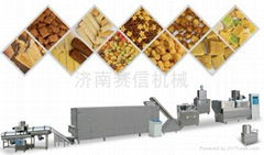 Core-filling snacks process line