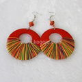 Fashion wood earring 1