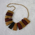 Wood necklace