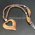 Heart shape pendant necklace 1