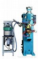 stationary pneumatic spot welding