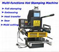 Multifunction Hot Foil Stamping Machine Heat Transfer Mold Cutter Embossing 2