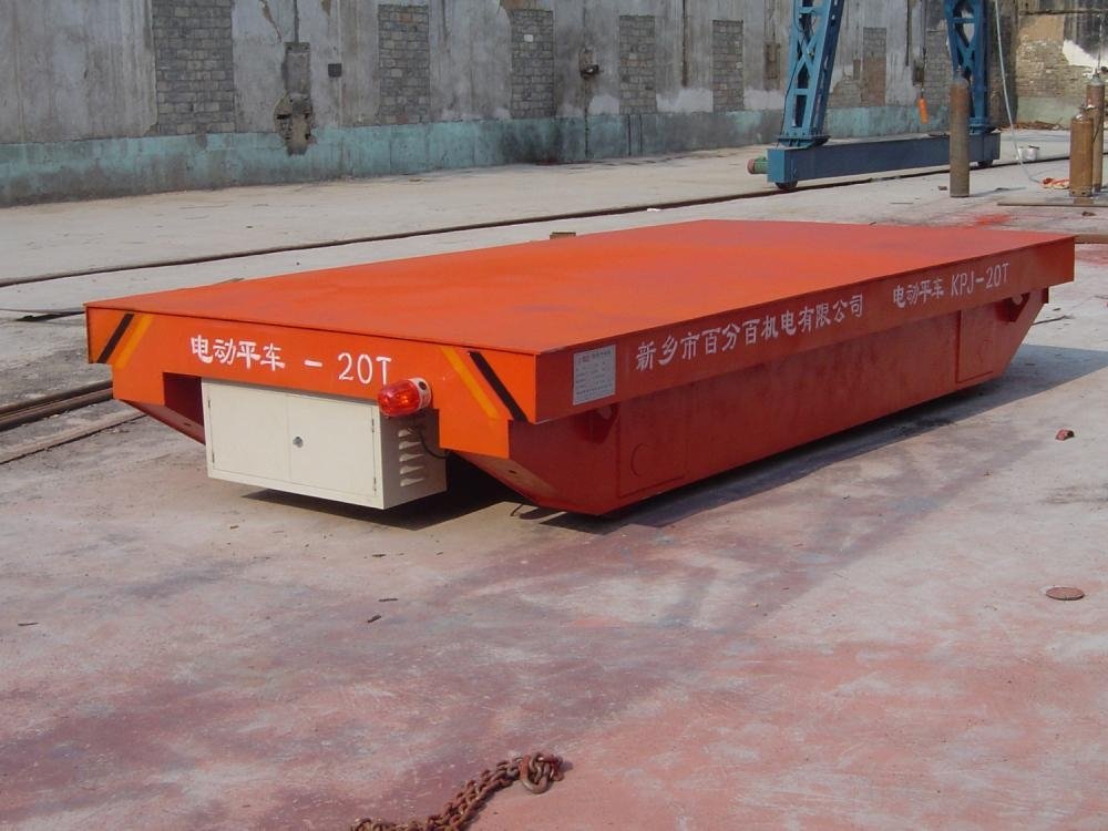 Cable reel power supply mode coil transfer trolley