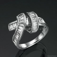 Vogue jewelry new design finger ring, stylish bandage 