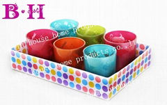 11BH8074 glass tealight holder