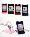 iPhone4 4 Case Rose Butterfly Magic Mirror Case for iPhone 4/4S, with Holder 4