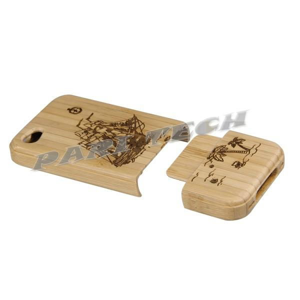 iPhone4 4S Case Natural Bamboo Case for iphone4S 4