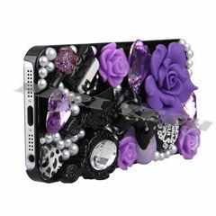 iPhone4/4S Case Bring pearl crystal diamond case 