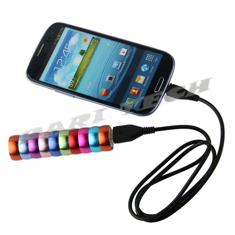2200mAh USB External Battery Portable Power Bank Supply Charger for HTC iPhone 3