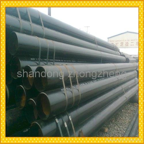 API5L X42 carbon seamless steel line pipe with 3PE coating 5