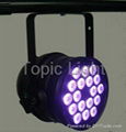 RGB 3in1 LED par light 3Wx18pcs IP33 2