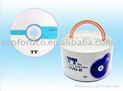 4.7GB blank dvd-r with portable cake