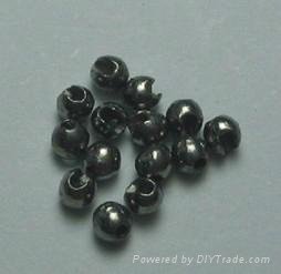 tungsten beads with slotted hole