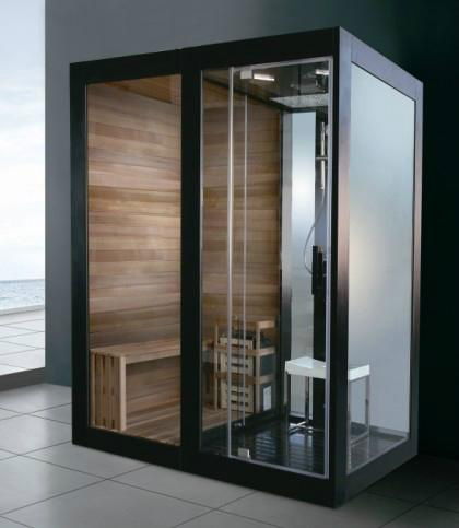 steam shower room steam sauna room Dry and Moist steam room for 2 person(M-8287)
