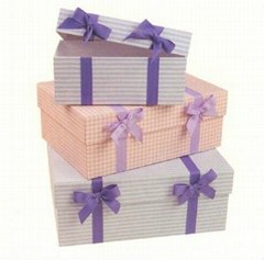cardboard gift box