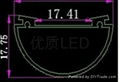 LED橢圓燈管外殼 4