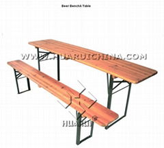 Beer Bench and table