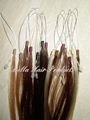 Micro Ring 100% Human Hair Hair Extensions 3