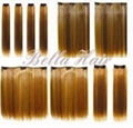 Clip in Full Head Set Chinese and Indian Human Hair Extensions