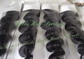 Loos Deep Hair Weft Extensions 100% Chinese and Indian Human Hair  5