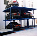 Private Underground Garage Use Automatically Multi-levels Four Post Car lift 1