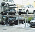 Private Underground Garage Use Automatically Multi-levels Four Post Car lift 4