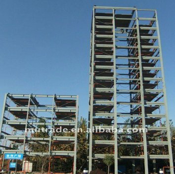 Large Ground Use Low Cost Parking Solution Hydraulic Tower Parking System