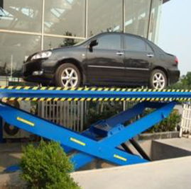 4S Shop Use Low Investment And Maintainence Scissor Car Carrying Lift