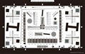 一倍分辨率測試卡ISO12233 2