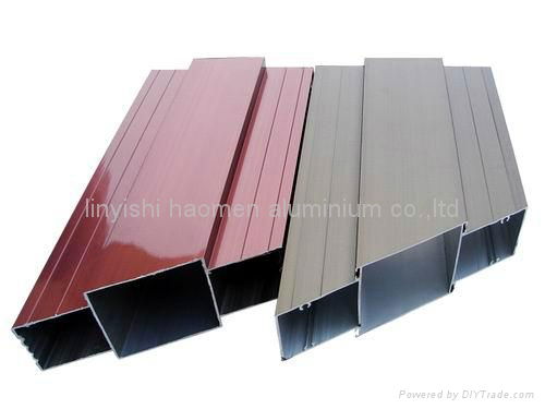 aluminium extrusion of sliding doors and windows