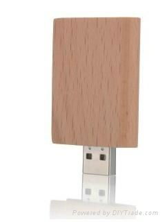 wooden usb flash drive factory selling directly 5