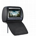 2x9" Headrest Monitor DVD Player headrest dvd player car dvd player with ga 2