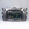 Toyota Corolla 2 DIN 7-inch TFT LCD touch screen special car DVD player 1