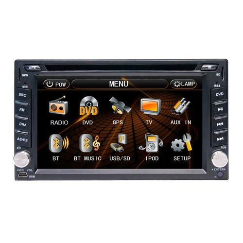 6.2" Touch Screen Digital LED Panel Car DVD Player in dash dvd player car dvd