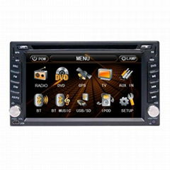 6.2" Touch Screen Digital LED Panel Car DVD Player in dash dvd player car dvd