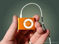 直銷ipod shuffle 二代仿牌MP3內置8gb存儲量 2