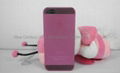 Transparent Plastic Case Frosted Style Ultra-thin for iphone 5 back cover cases 1