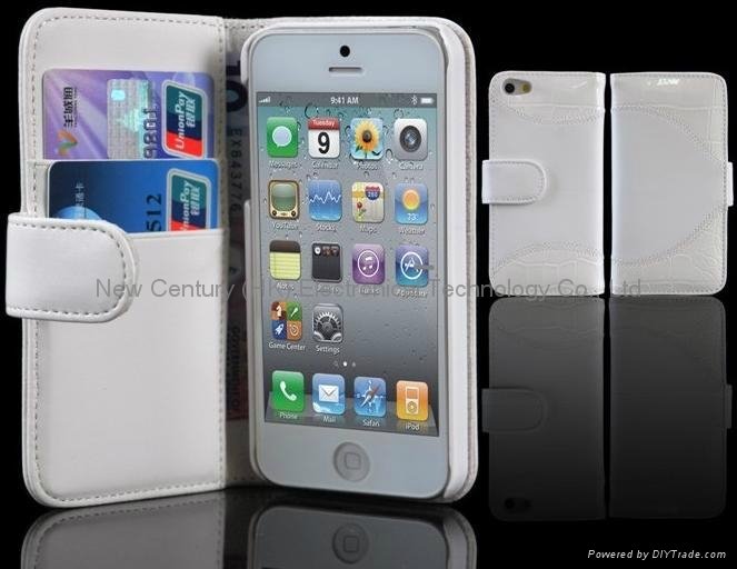 Hottest sell leather iphone case new style protector case for iphone 5 2