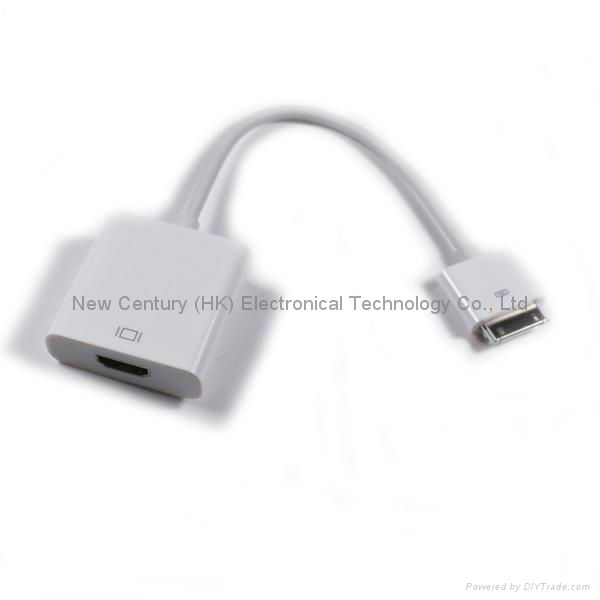 HDMI Adapter for Apple's iPad/iPhone/iPod Series 2